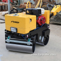 Easy Operate Hydraulic Power Steering Double Drum Pedestrian Roller